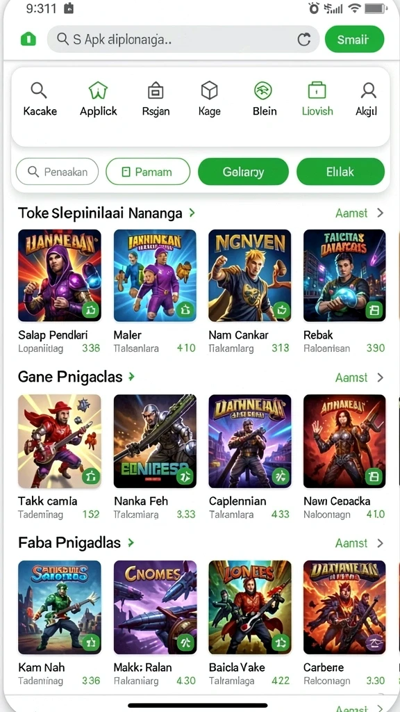 Tampilan antarmuka yang intuitif dan menarik.