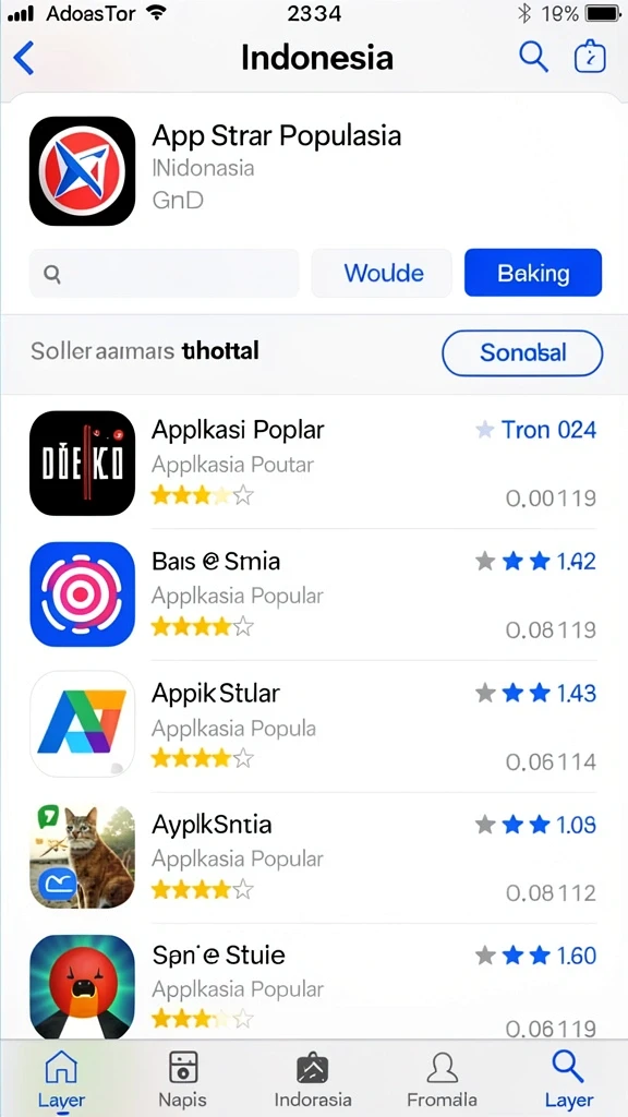 Banyak pilihan permainan menarik untuk dimainkan.
