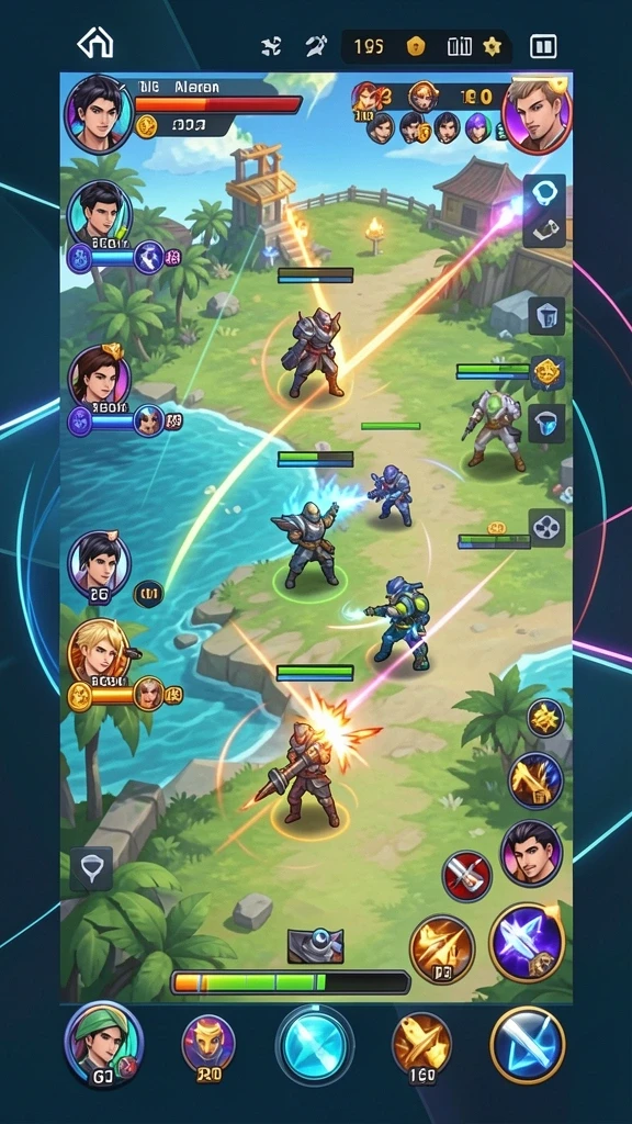 Fitur multiplayer yang memungkinkan pemain bersaing secara langsung.