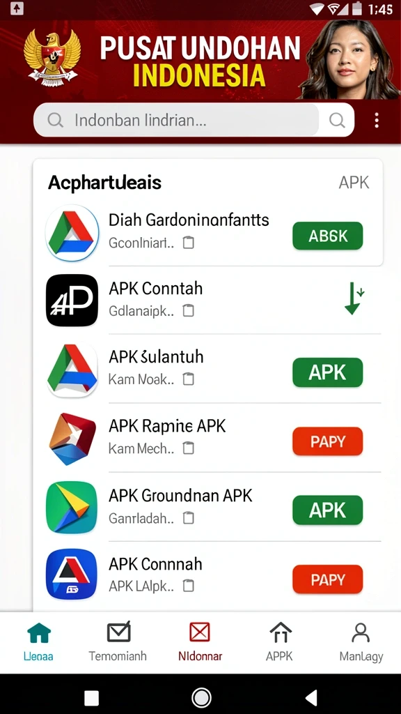 Tampilan antarmuka yang ramah pengguna dan mudah dinavigasi.
