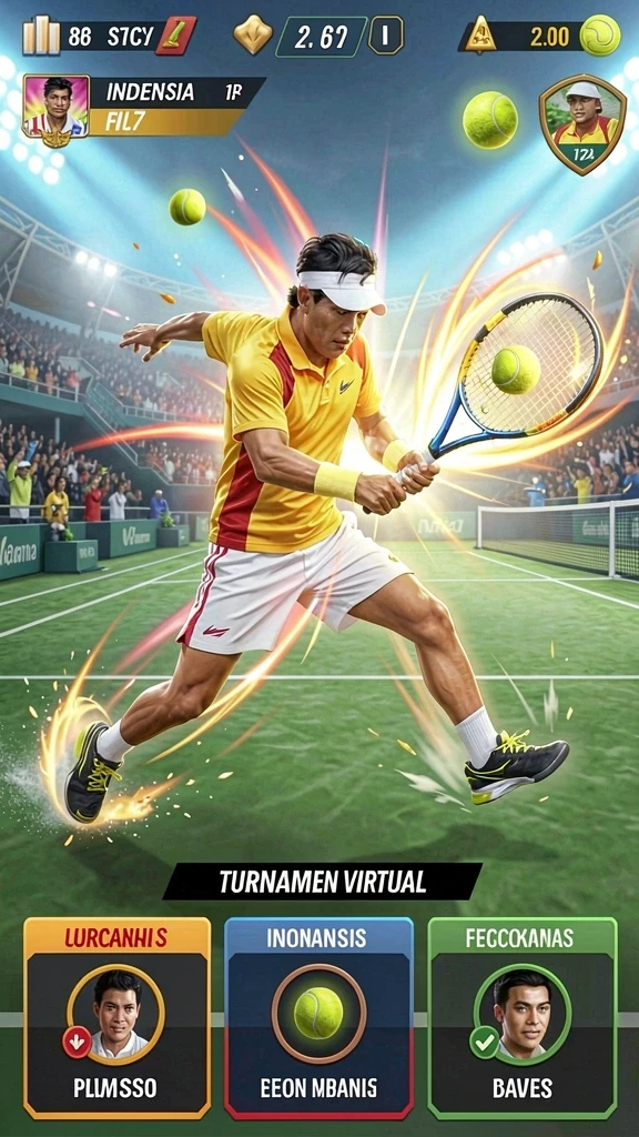 Gameplay mendebarkan di DEWAPG dengan banyak tantangan.