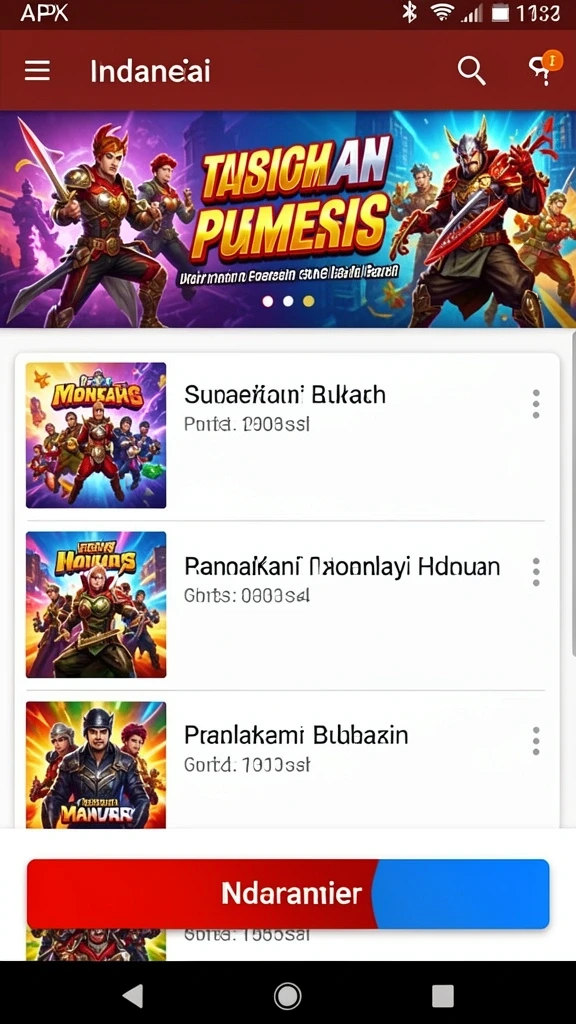 Karakter dan senjata yang sangat beragam.