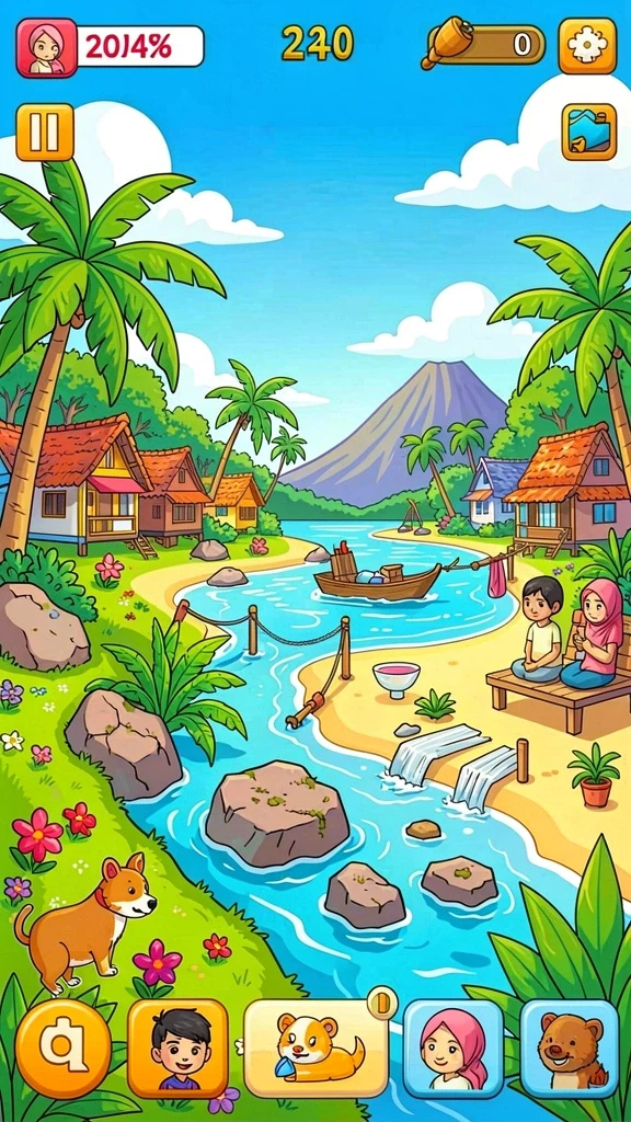 Tampilan awal game GOCAP123 yang menarik.