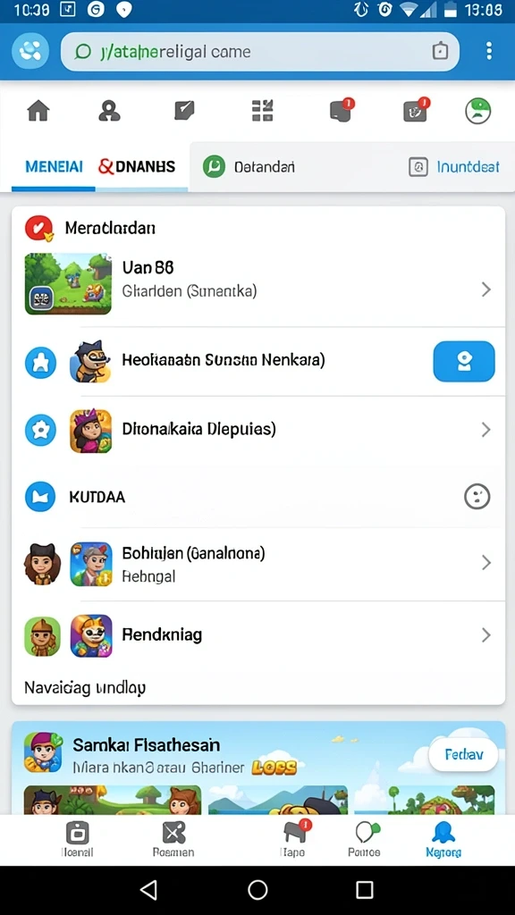 Berbagai pilihan permainan judi yang lengkap dan beragam.