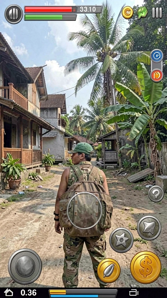 Tampilan awal permainan yang memukau.