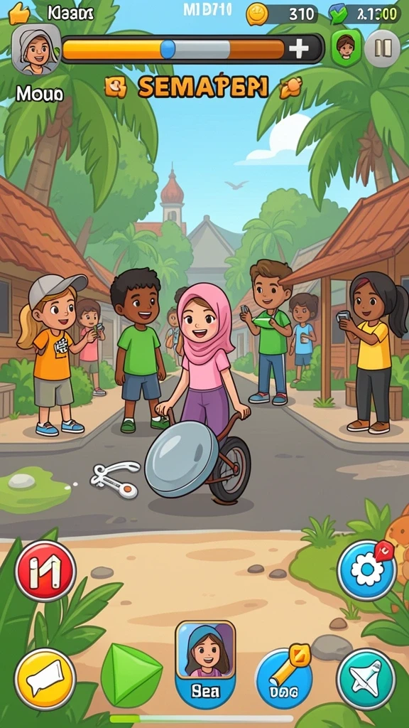 Tampilan antarmuka yang menarik dan mudah digunakan.
