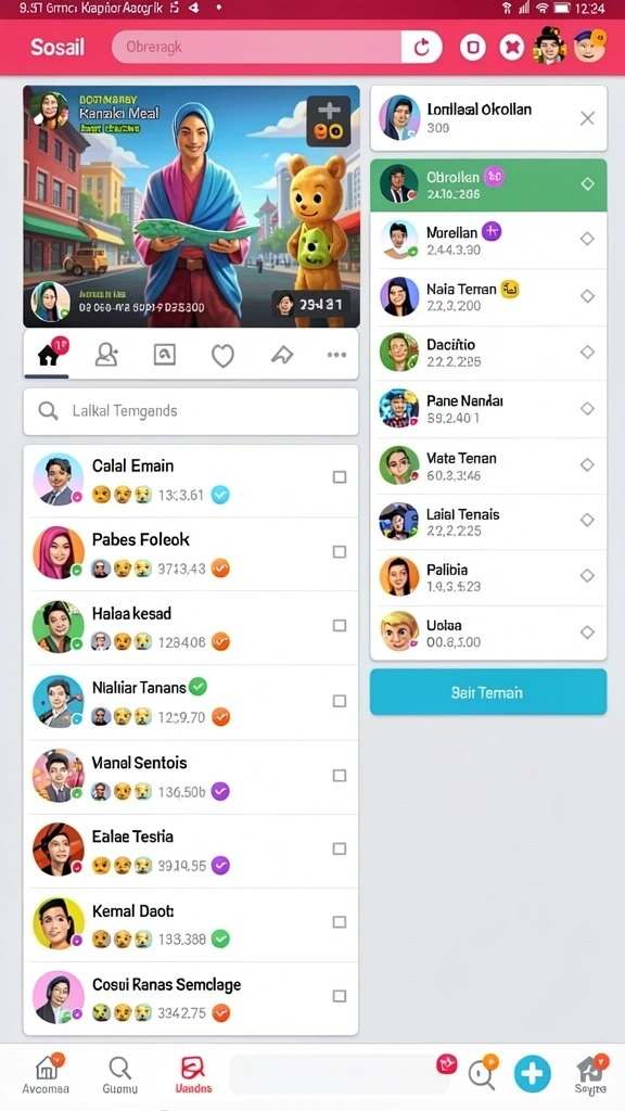 Beragam pilihan permainan untuk semua penggemar.