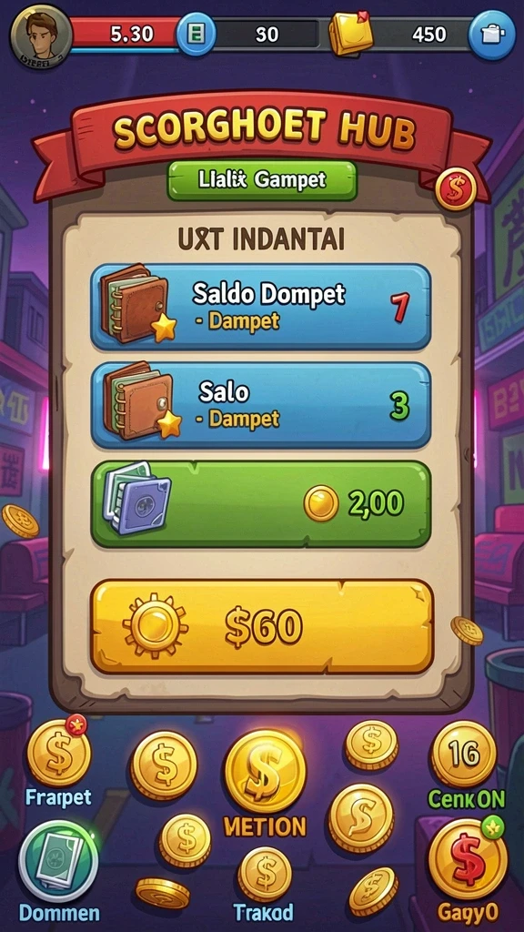 Gameplay yang adiktif dan penuh tantangan.