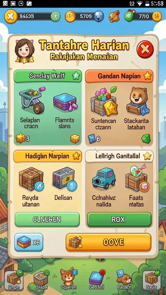 Tampilan menarik dari permainan slot terbaru.