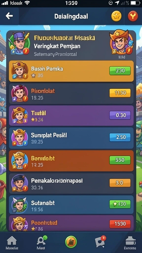 Tantangan yang seru dan menarik di setiap level.