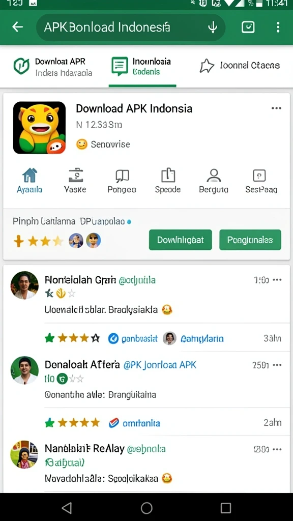 Suasana dunia fantasi yang menawan.