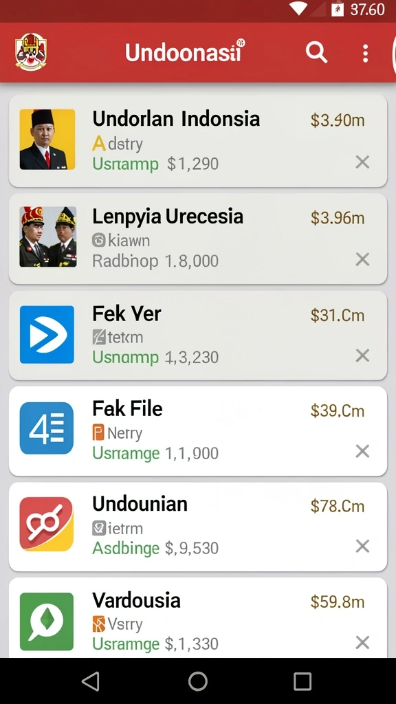 Screenshot menampilkan tampilan menu permainan yang interaktif.