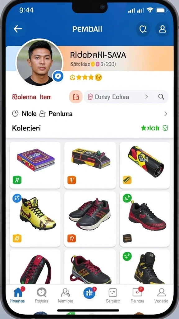 Screenshot menampilkan karakter utama dalam aksi.