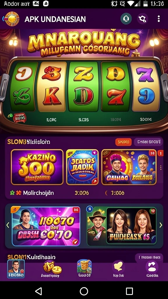 Screenshot dengan pemandangan level yang menakjubkan.
