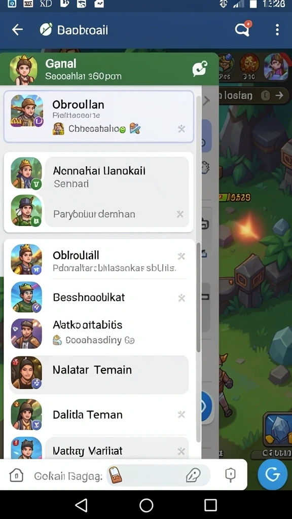 Screenshot menampilkan leaderboard untuk kompetisi yang lebih seru.