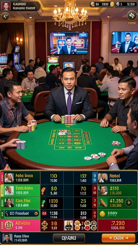 Screenshot menunjukkan tampilan antarmuka permainan yang intuitif.