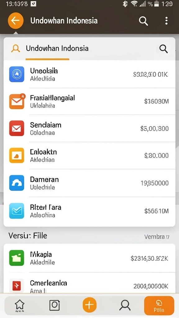 Tampilan antarmuka yang menarik dan intuitif.